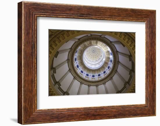 Colorado State Capitol Building, Denver, Colorado, USA-Walter Bibikow-Framed Photographic Print