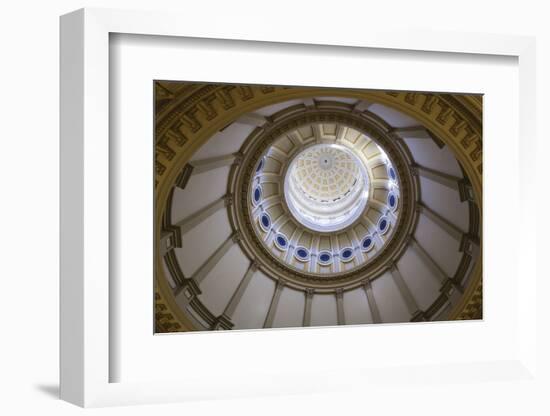 Colorado State Capitol Building, Denver, Colorado, USA-Walter Bibikow-Framed Photographic Print