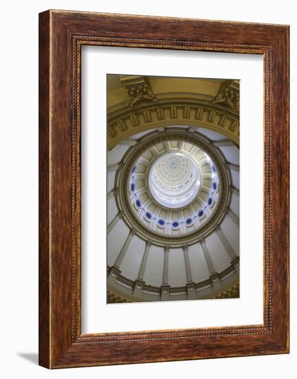 Colorado State Capitol Building, Denver, Colorado, USA-Walter Bibikow-Framed Photographic Print