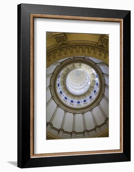 Colorado State Capitol Building, Denver, Colorado, USA-Walter Bibikow-Framed Photographic Print