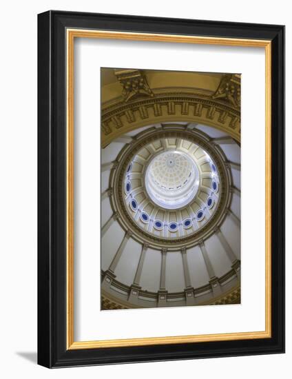 Colorado State Capitol Building, Denver, Colorado, USA-Walter Bibikow-Framed Photographic Print