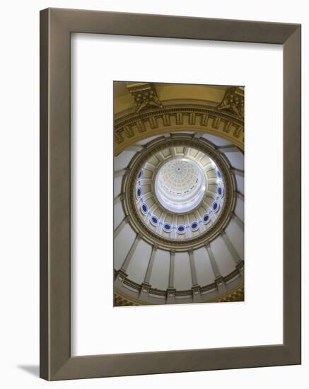 Colorado State Capitol Building, Denver, Colorado, USA-Walter Bibikow-Framed Photographic Print