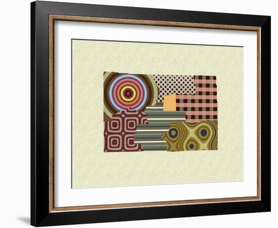 Colorado State Map-Lanre Adefioye-Framed Giclee Print