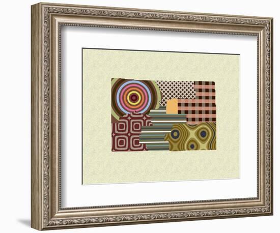 Colorado State Map-Lanre Adefioye-Framed Giclee Print