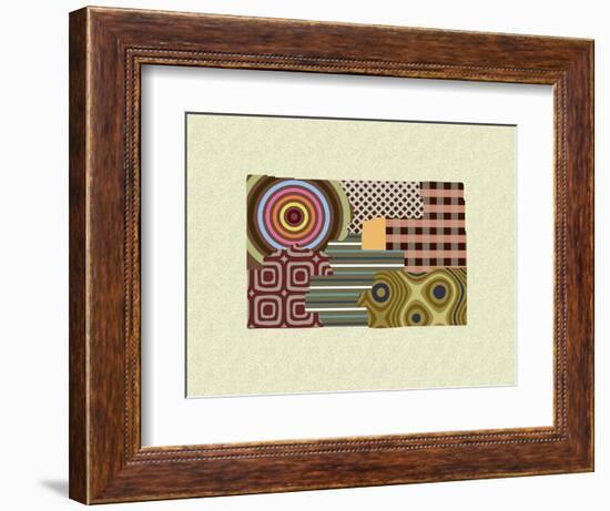 Colorado State Map-Lanre Adefioye-Framed Giclee Print