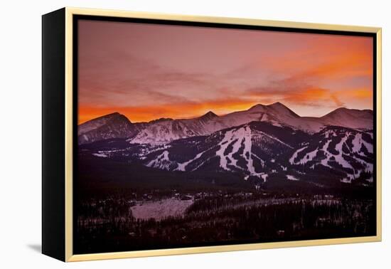 Colorado Sunset-duallogic-Framed Premier Image Canvas