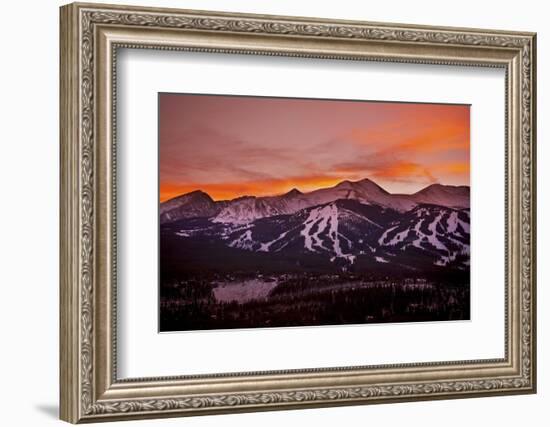 Colorado Sunset-duallogic-Framed Photographic Print