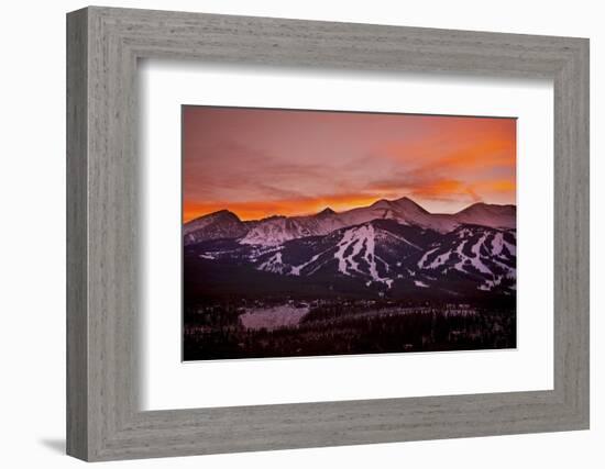 Colorado Sunset-duallogic-Framed Photographic Print