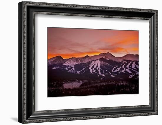 Colorado Sunset-duallogic-Framed Photographic Print