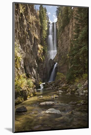 Colorado, Uncompahgre National Forest. Hidden Waterfall and Stream-Jaynes Gallery-Mounted Photographic Print