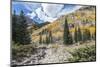 Colorado, White River National Forest, Autumn Color on Maroon Creek Trail-Rob Tilley-Mounted Photographic Print