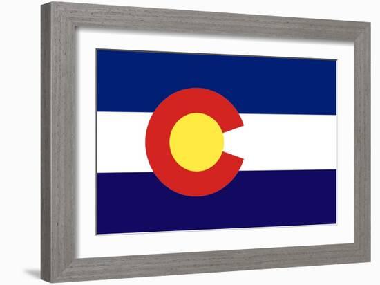 Colorado-S_E-Framed Art Print