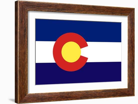 Colorado-S_E-Framed Art Print