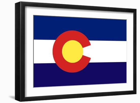 Colorado-S_E-Framed Art Print