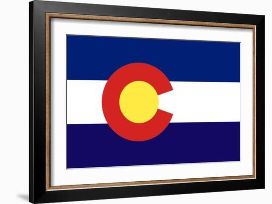 Colorado-S_E-Framed Art Print