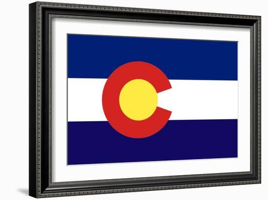 Colorado-S_E-Framed Art Print