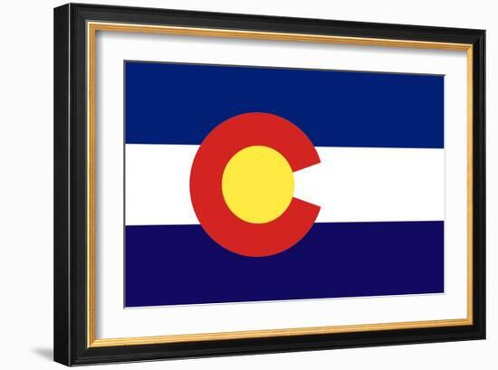 Colorado-S_E-Framed Art Print