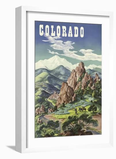 Colorado-null-Framed Giclee Print