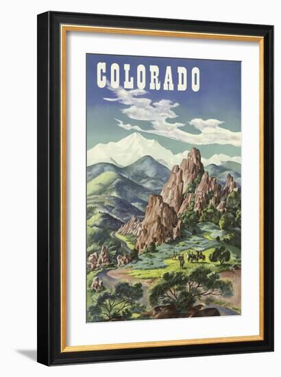 Colorado-null-Framed Giclee Print