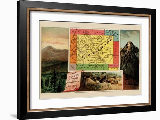 Colorado-Arbuckle Brothers-Framed Art Print