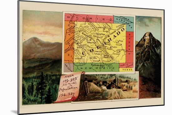 Colorado-Arbuckle Brothers-Mounted Art Print