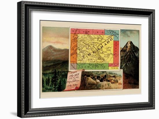 Colorado-Arbuckle Brothers-Framed Art Print