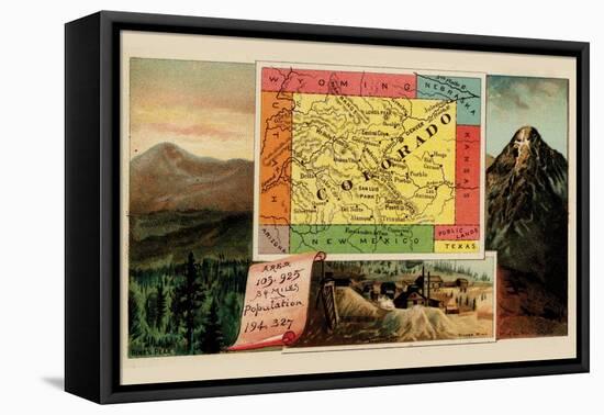 Colorado-Arbuckle Brothers-Framed Stretched Canvas