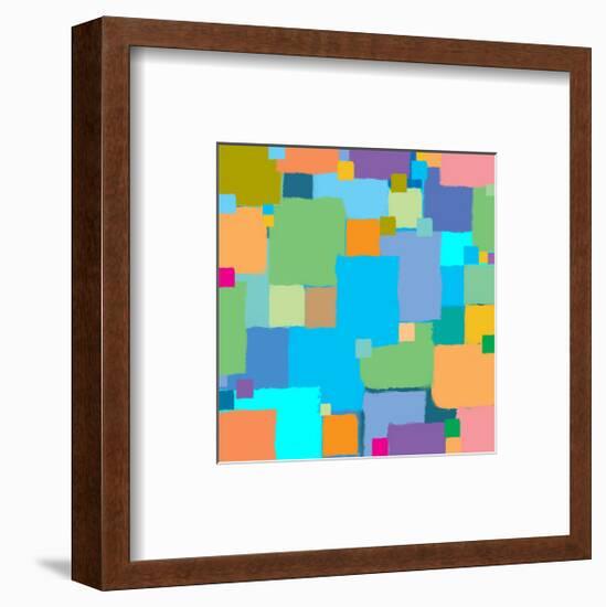 Coloratura II-Yashna-Framed Art Print