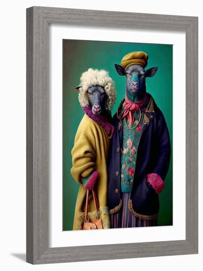 Coloratura IX-null-Framed Giclee Print