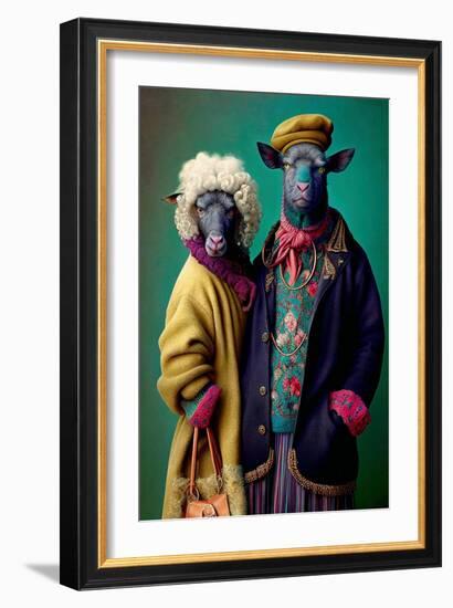Coloratura IX-null-Framed Giclee Print