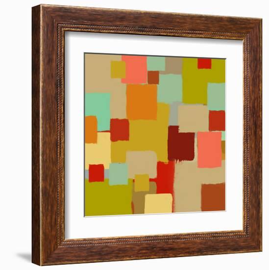 Coloratura VI-Yashna-Framed Art Print