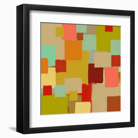 Coloratura VI-Yashna-Framed Art Print