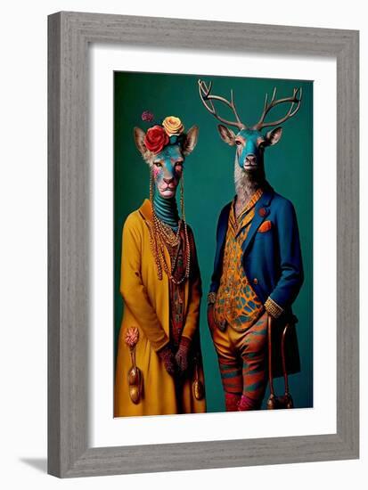 Coloratura XI-null-Framed Giclee Print