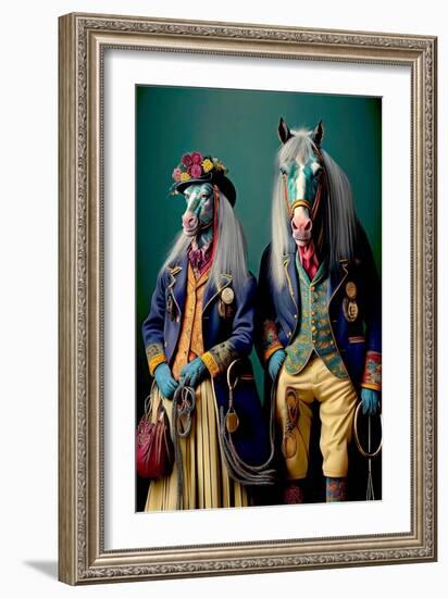 Coloratura XV-null-Framed Giclee Print