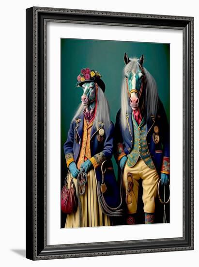 Coloratura XV-null-Framed Giclee Print