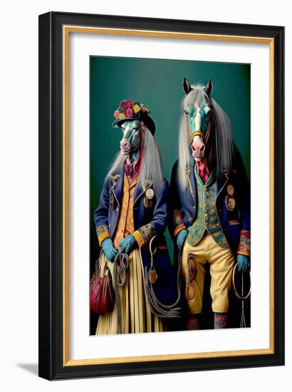 Coloratura XV-null-Framed Giclee Print