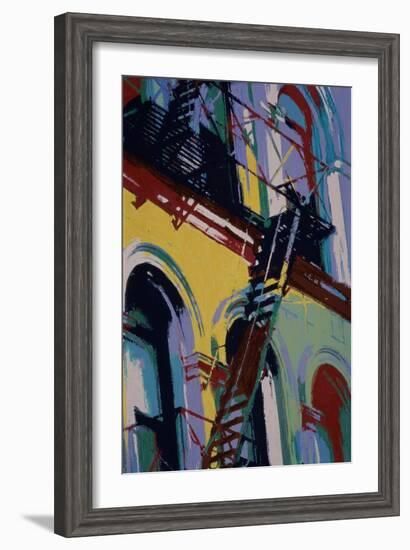 Colored Arches-Patti Mollica-Framed Giclee Print