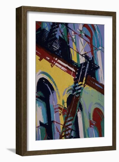 Colored Arches-Patti Mollica-Framed Giclee Print