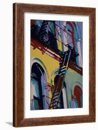 Colored Arches-Patti Mollica-Framed Giclee Print