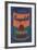 Colored Campbell's Soup Can, 1965 (blue & orange)-Andy Warhol-Framed Art Print