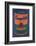 Colored Campbell's Soup Can, 1965 (blue & orange)-Andy Warhol-Framed Giclee Print