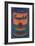 Colored Campbell's Soup Can, 1965 (blue & orange)-Andy Warhol-Framed Giclee Print