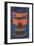 Colored Campbell's Soup Can, 1965 (blue & orange)-Andy Warhol-Framed Giclee Print