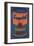 Colored Campbell's Soup Can, 1965 (blue & orange)-Andy Warhol-Framed Giclee Print