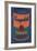 Colored Campbell's Soup Can, 1965 (blue & orange)-Andy Warhol-Framed Giclee Print