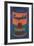 Colored Campbell's Soup Can, 1965 (blue & orange)-Andy Warhol-Framed Giclee Print