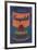 Colored Campbell's Soup Can, 1965 (blue & orange)-Andy Warhol-Framed Giclee Print