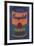 Colored Campbell's Soup Can, 1965 (blue & orange)-Andy Warhol-Framed Giclee Print