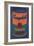 Colored Campbell's Soup Can, 1965 (blue & orange)-Andy Warhol-Framed Art Print