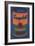 Colored Campbell's Soup Can, 1965 (blue & orange)-Andy Warhol-Framed Art Print